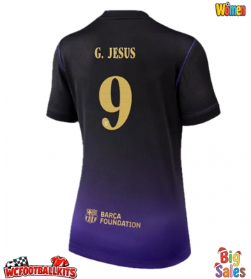 Barcelona Gabriel Jesus #9 Replica Away Stadium Shirt for Women 2026-27 Short Sleeve